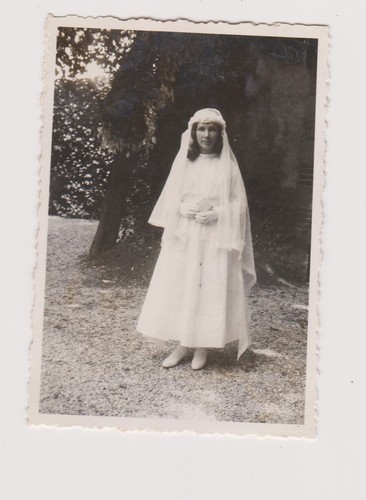 Snapshot argentique 1934 jeune