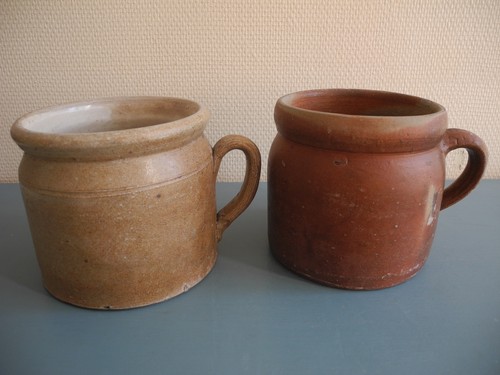 Lot anciens pots - lot,