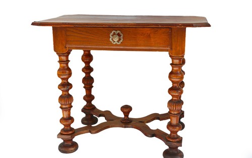 Table louis xiv oak 17th - louis,