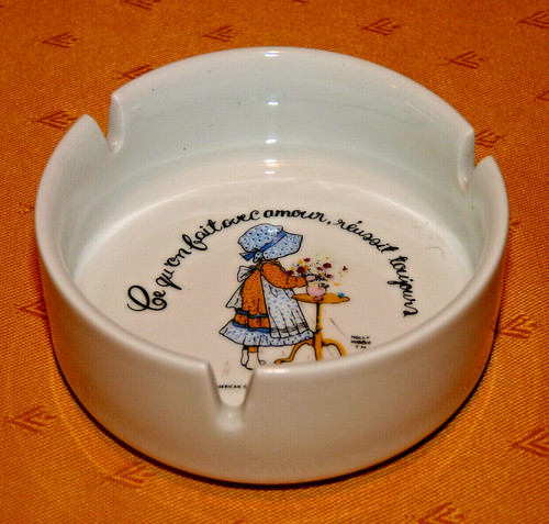 Cendrier vintage holly hobbie - cendrier,