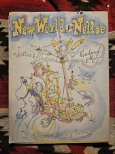 NEW WORLD FOR NELLIE-ROWLAND EMETT-1ST 1952-HB/DJ *RARE*  BRILLIANT CARTOONS FN