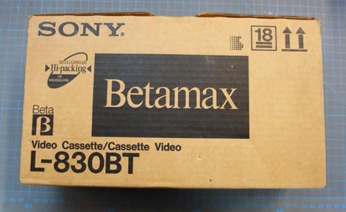 Cassettes sony betamax - cassettes,