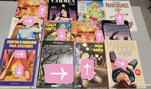 Lot livres bandes - lot,