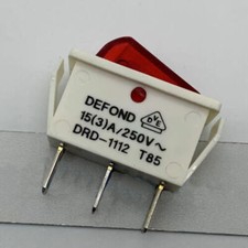 For DEFOND DRD-1112 3 Pin Red