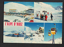 ALPE-D'HUEZ (38) AVION , TELECABINE , CITOEN 2CV , PEUGEOT 404 & 204 aux CHALETS