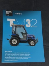 Iseki TM 32 Tractor Brochure (25218)