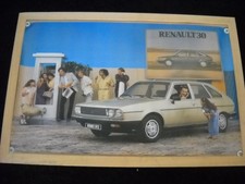 AFFICHE POSTER RENAULT 30 TX -