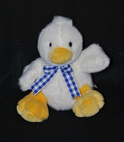 Peluche doudou canard noukie - peluche,