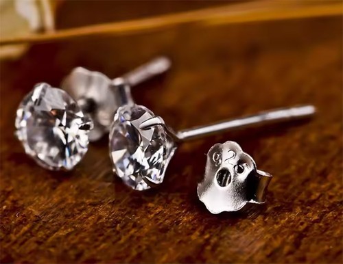 Puces oreilles argent - puces, et