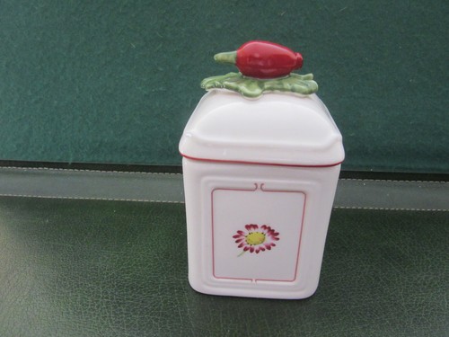 Pot couvert faience emaillee - pot,