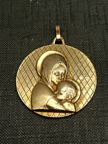 Ancienne médaille religieuse - ancienne,