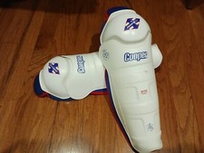 Vintage Cooper Flexform Hockey Shinpads Size L
