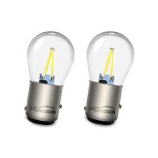 2x 1157 LED Bulb Car Indicator Light BAY15D Taillight Hi Lo Beam 12V White 6000K