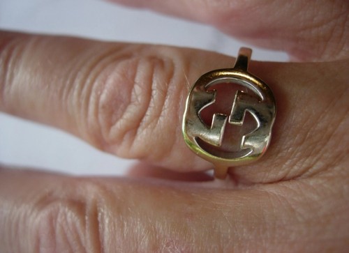 Gucci 18k white gold ring - white,