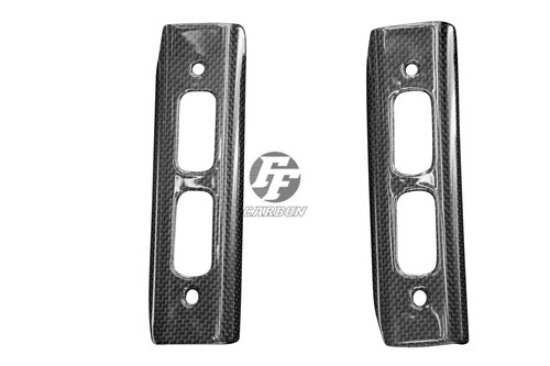 Cache radiateur carbone - cache,