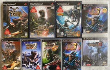 Monster Hunter Portable 1 2 2G 3rd & Portable 3rd Frontier G PS3 & 1 2 G PS2 set