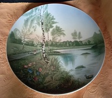 Ancien grand plat décoratif