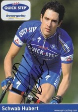 CYCLISME carte cycliste SCHWAB