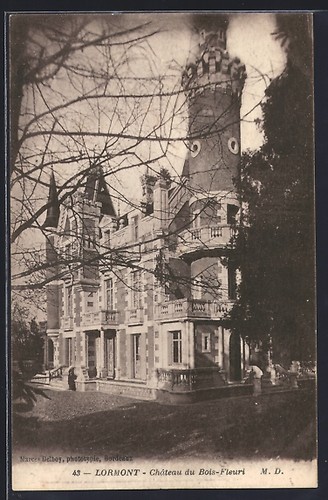 Cpa lormont château du - lormont,,