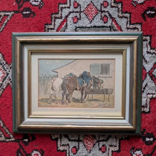 Aquarelle originale xixe - aquarelle,