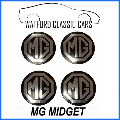 Midget wheel centre badges - wheel,