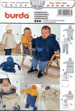 Patron Burda 9903 - Veste  -