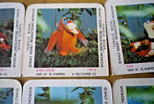 le livrée la jungle jungle book chromos walt disney 7 chromos n° 1 à 7  historia