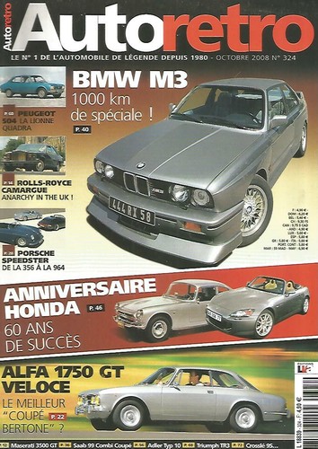 Auto retro 324 bmw - n°324,