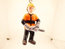 Keychain / Key Ring - STIHL - BOOK - LUMBERJACK - CHAINSAW - FIGURE -