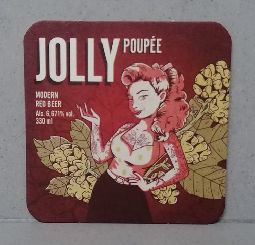 Sous bock bière jolly - sous,