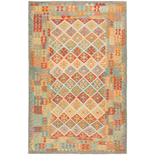 Kelim afghan 277x183 - cm, tapis