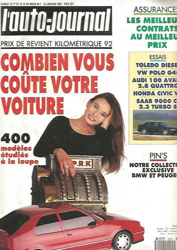Auto journal 01 - l'auto, n°01