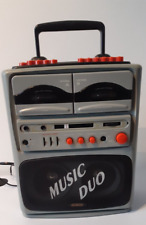 Goldefone Lecteur Doubles Cassette Radio Portable Vintage Bon état Fonctionnel