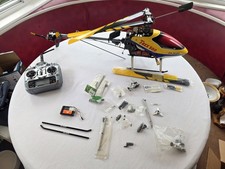 Align Trex 500 *CLONE* W/Spectrum DX7 Radio. RC Heli, 3d Capable, *READ DESC*