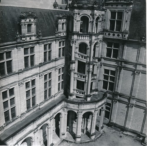 Chambord 1955 escalier - 1955,