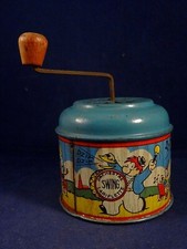 Ancien jouet tôle moulin