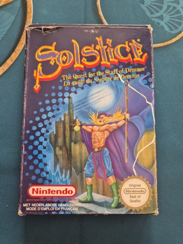 Solstice nintendo nes eu - solstice, pal