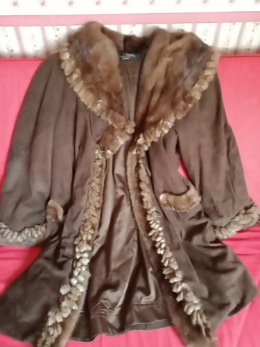 Manteau daim fourrure sam - et,