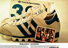 1978 adidas (2d) Advertising 258 Cross du Figaro Shoes