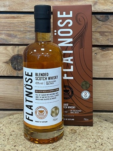 Whisky flatnöse - flatnöse, 43%