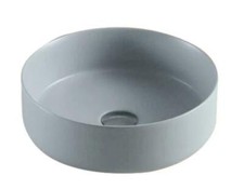 Matte Cement Grey Round 360mm