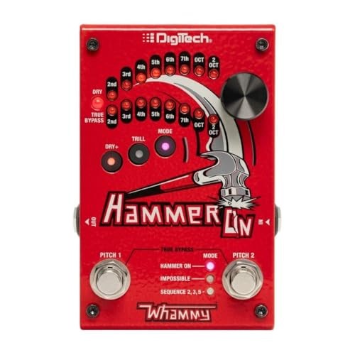 Digitech whammy hammeron pitch - hammeron,