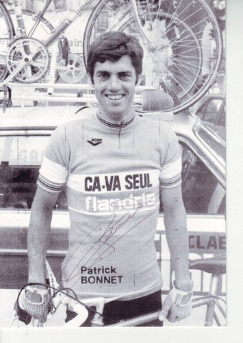 Cyclisme carte patrick bonnet - patrick,