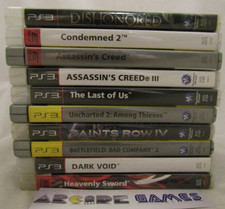 LOT 10 JEUX PS3 ASSASSIN CREED