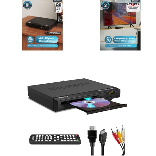 Lecteur dvd hdmi majority - dvd,