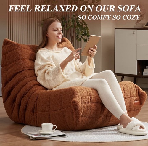 Bean bag chair - bag, fireside