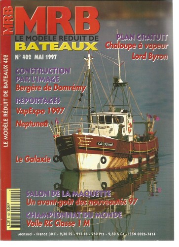 Modele reduit bateau 402 - de,