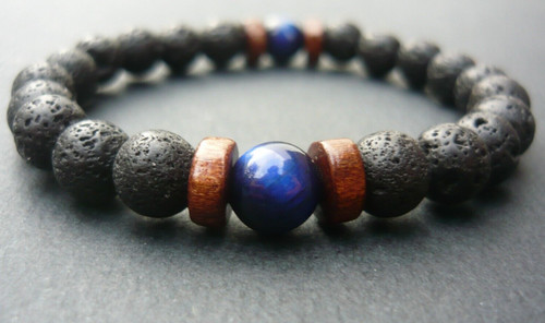Bracelet perles pierre de - bracelet,