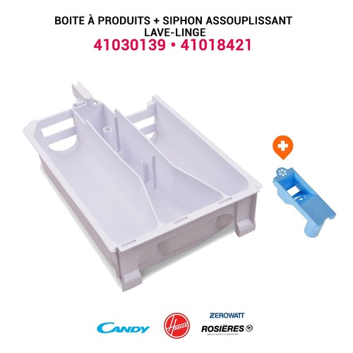 Bac lessive siphon - bac,