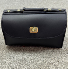 American Girl Pleasant Company Samantha Victorian Valise Black Bag Winter 1990